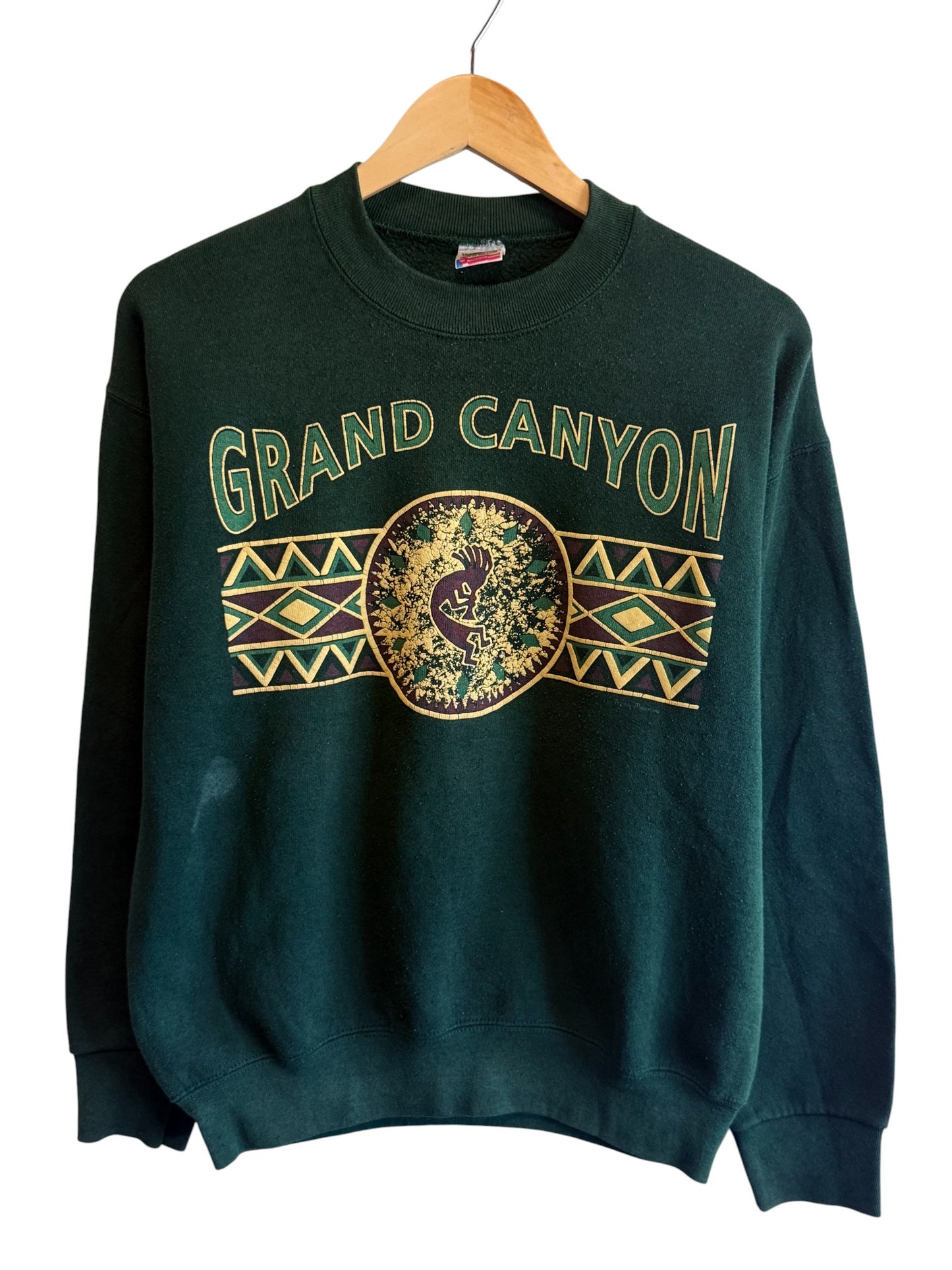 Vintage 90's Grand Canyon Native Art Graphic Sweater Size Medium
