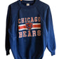 Vintage 80's Chicago Bears NFL Logo Crewneck Sweater Size XL
