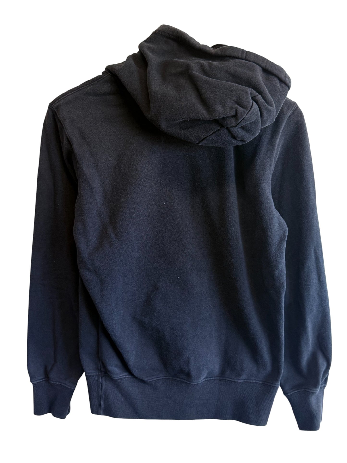 Vintage Y2K Champion Spellout Black Hoodie Size Small