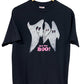 Vintage 80's Just Say Boo Halloween Ghosts Cartoon Graphic Tee Size Large