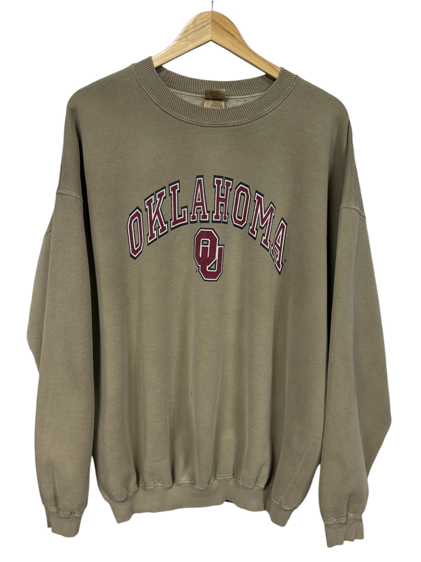 Vintage 00's Oklahoma University Collegiate Graphic Crewneck Size XL