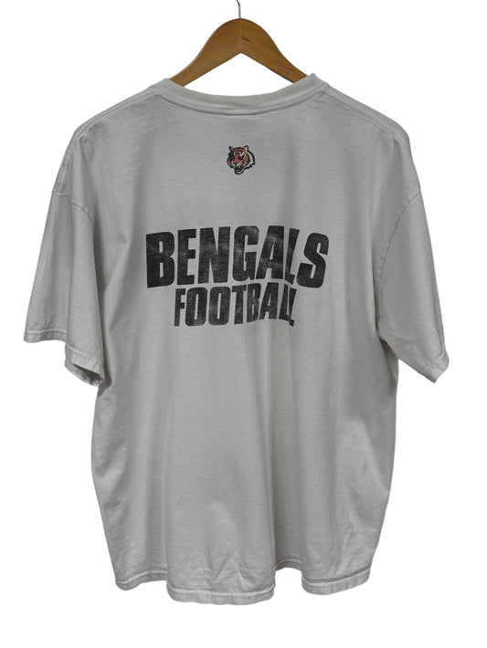 Vintage Nike Cincinnati Bengals Center Swoosh NFL Graphic Tee Size Large