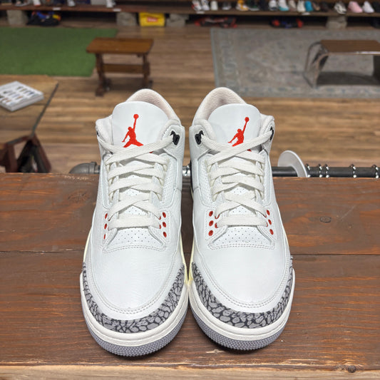 Jordan 3 'Reimagined White Cement' Size 8.5