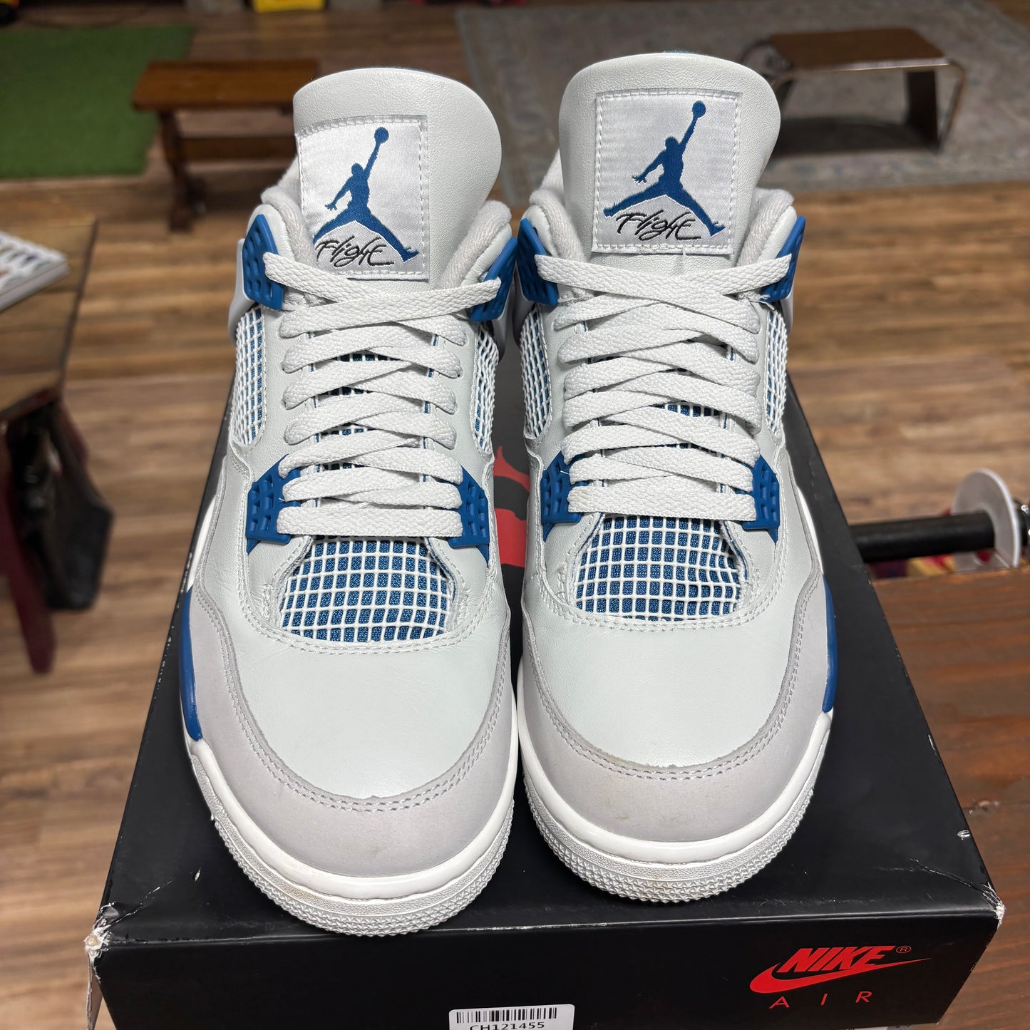 Jordan 4 'Military Blue' Size 10