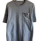 Carhartt Grey Blank Pocket Tee Size Large