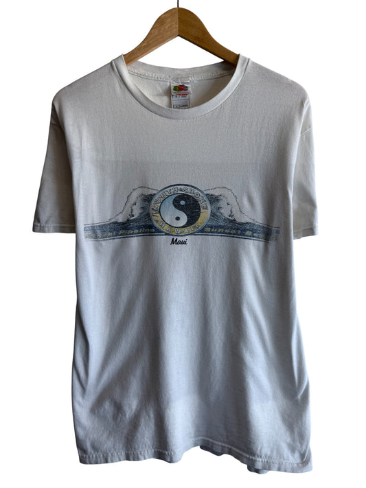 Vintage Y2K North Shore Hawaii Surfing Graphic Tee Size Large