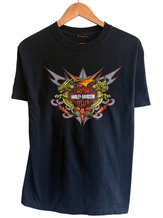 Harley Davidson St. Paul Minnesota Biker Graphic Tee Size Large