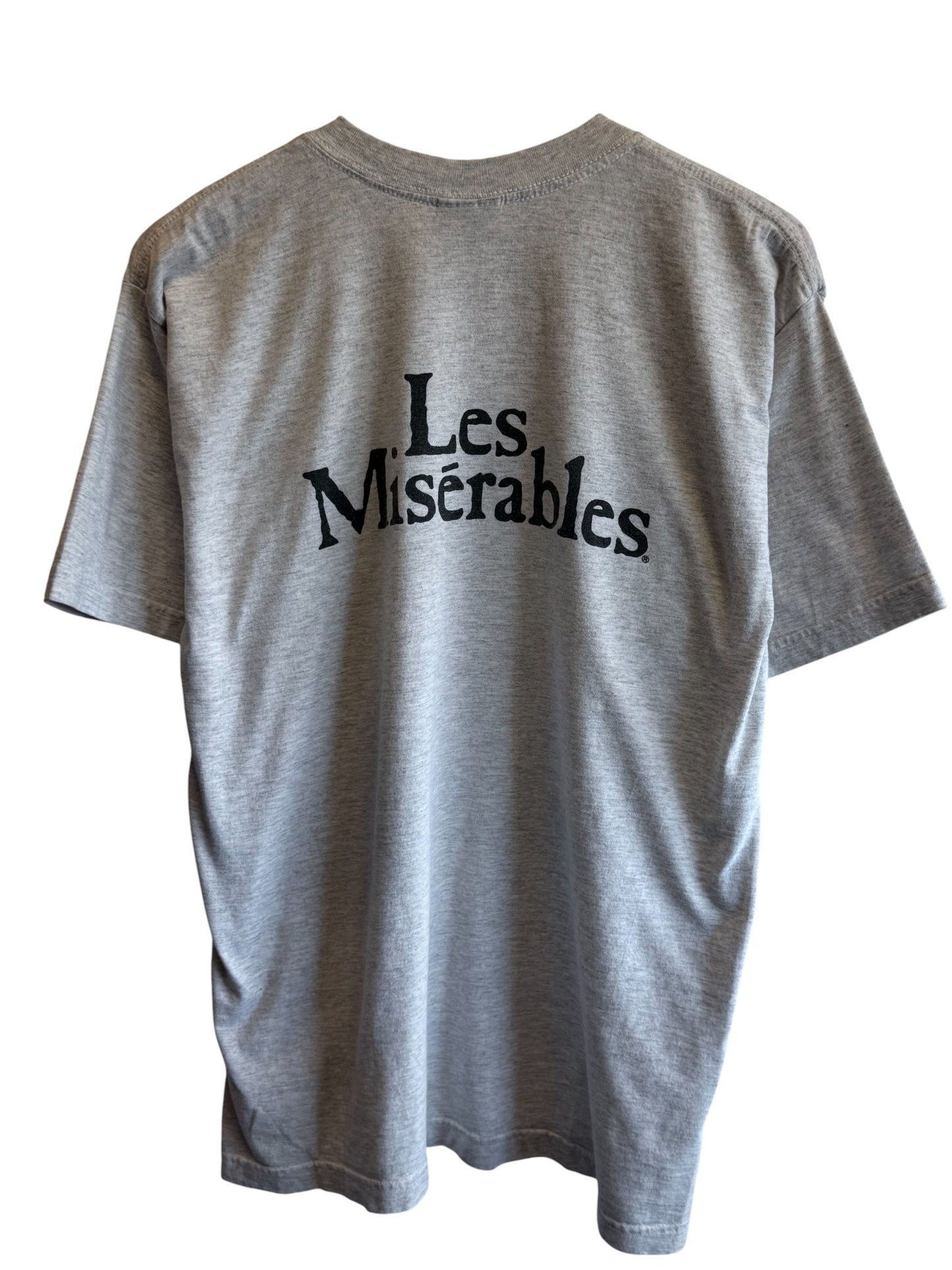 Vintage 1986 Les Misérables Cosette Broadway Graphic Tee Size Large