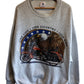 Vintage 90's One Life One Country One Bike Harley Sweater Size XXL