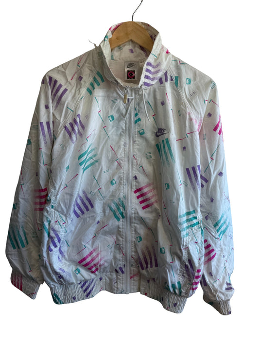 Vintage 90's Nike Challenge Court All Over Tennis Windbreaker Jacket Size Medium