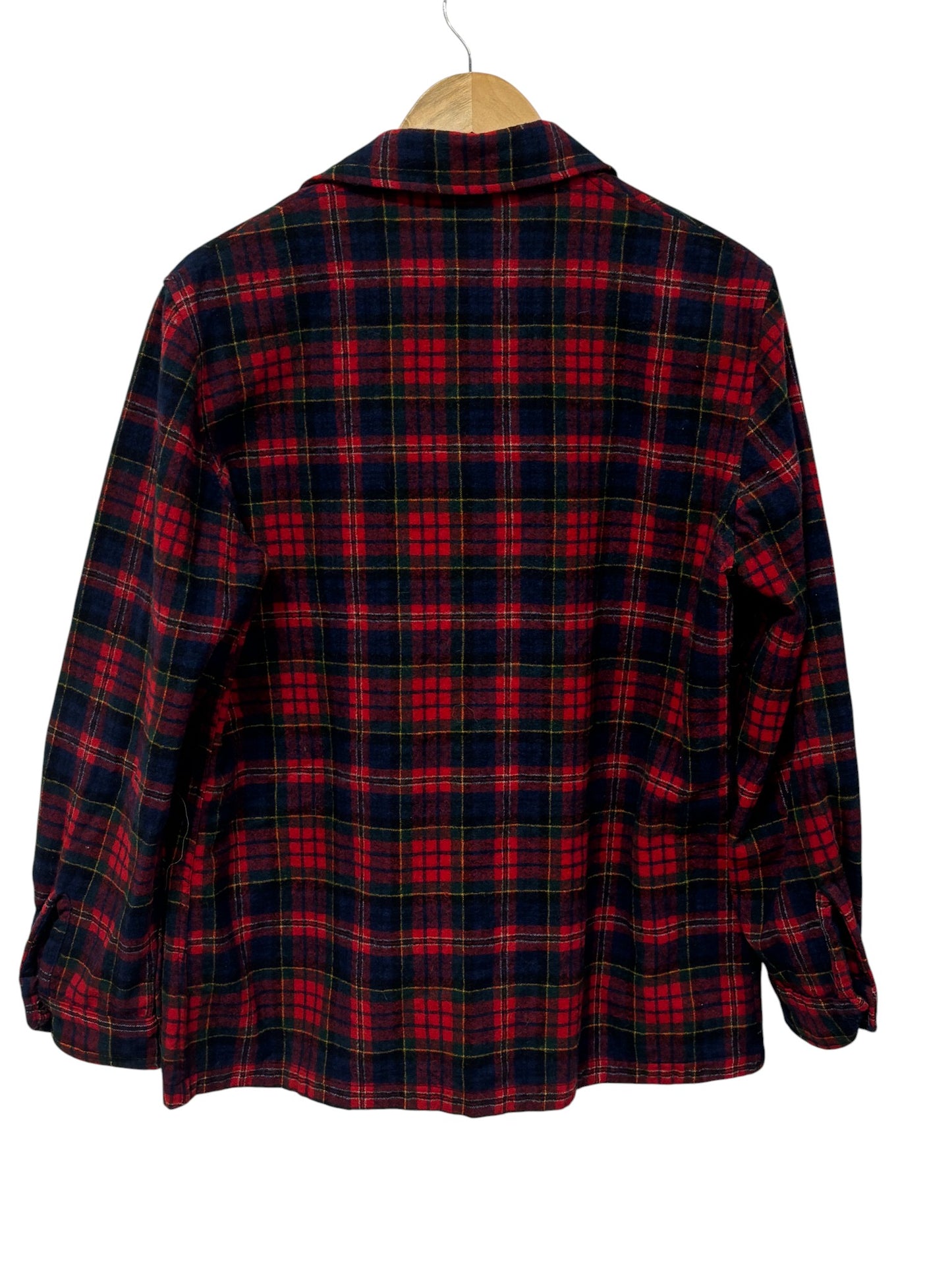 Vintage Pendleton Tartan Plaid Blazer Jacket Size Large