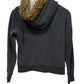 Vintage Y2K Women's Ecko Unlimited Fur Lined Hoodie Size Small