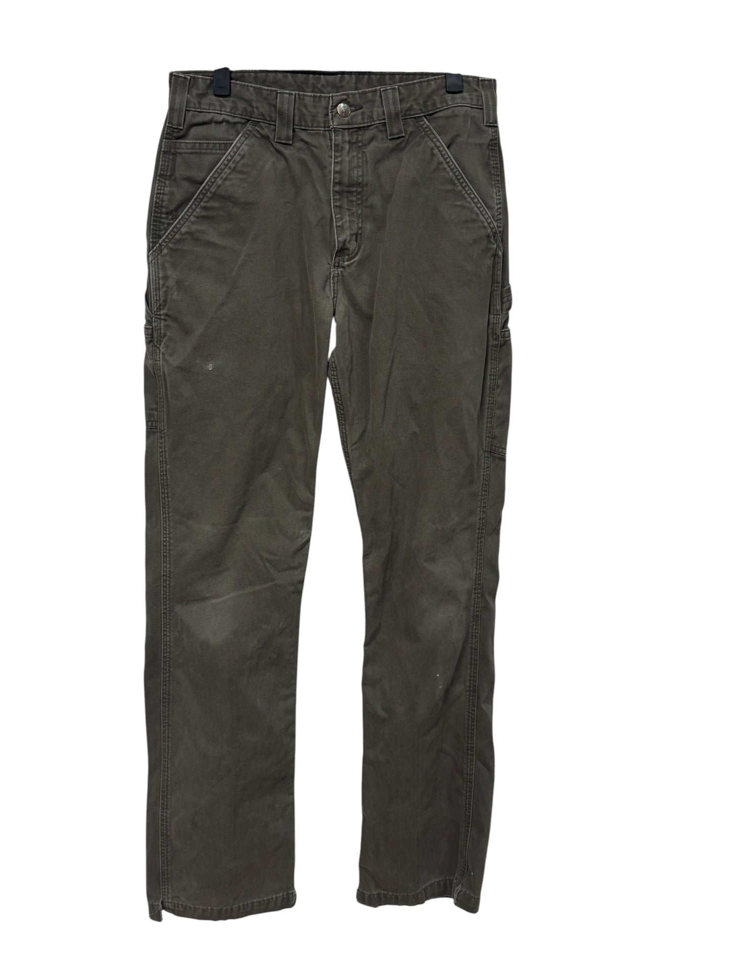 Carhartt Olive Green Carpenter Pants Size 29x32