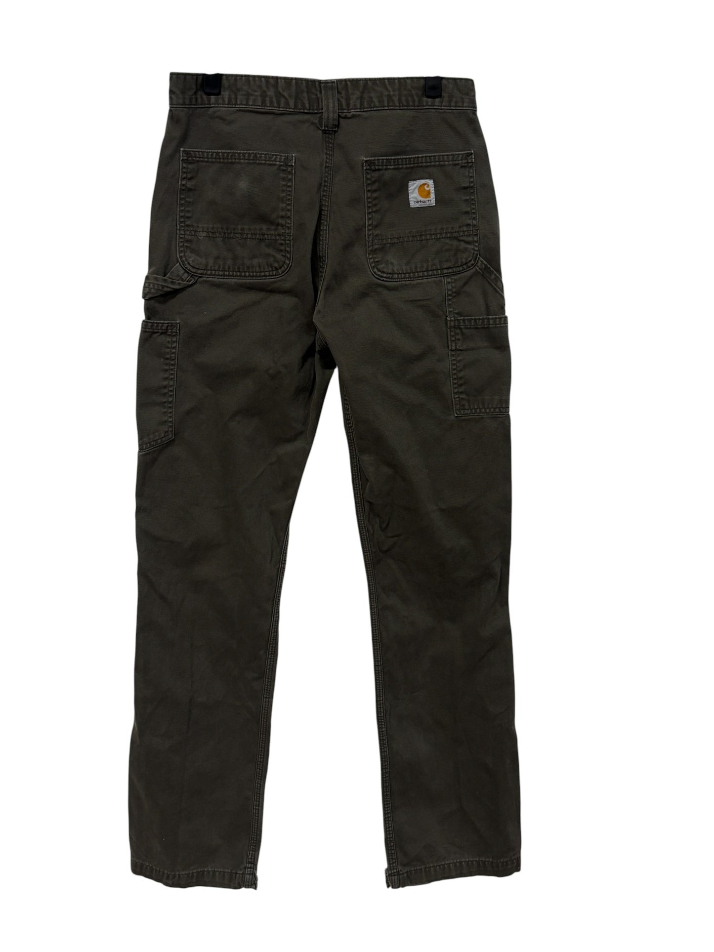 Carhartt Olive Green Carpenter Pants Size 29x32