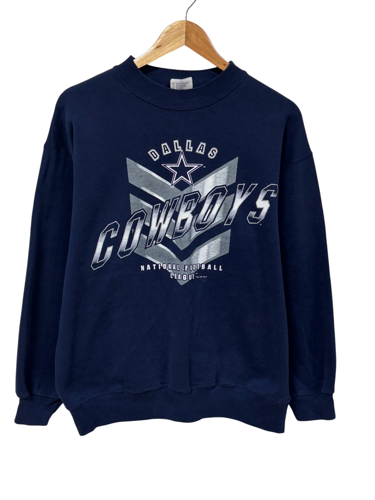 Vintage 90's Dallas Cowboys NFL Logo Crewneck Sweater Size Large