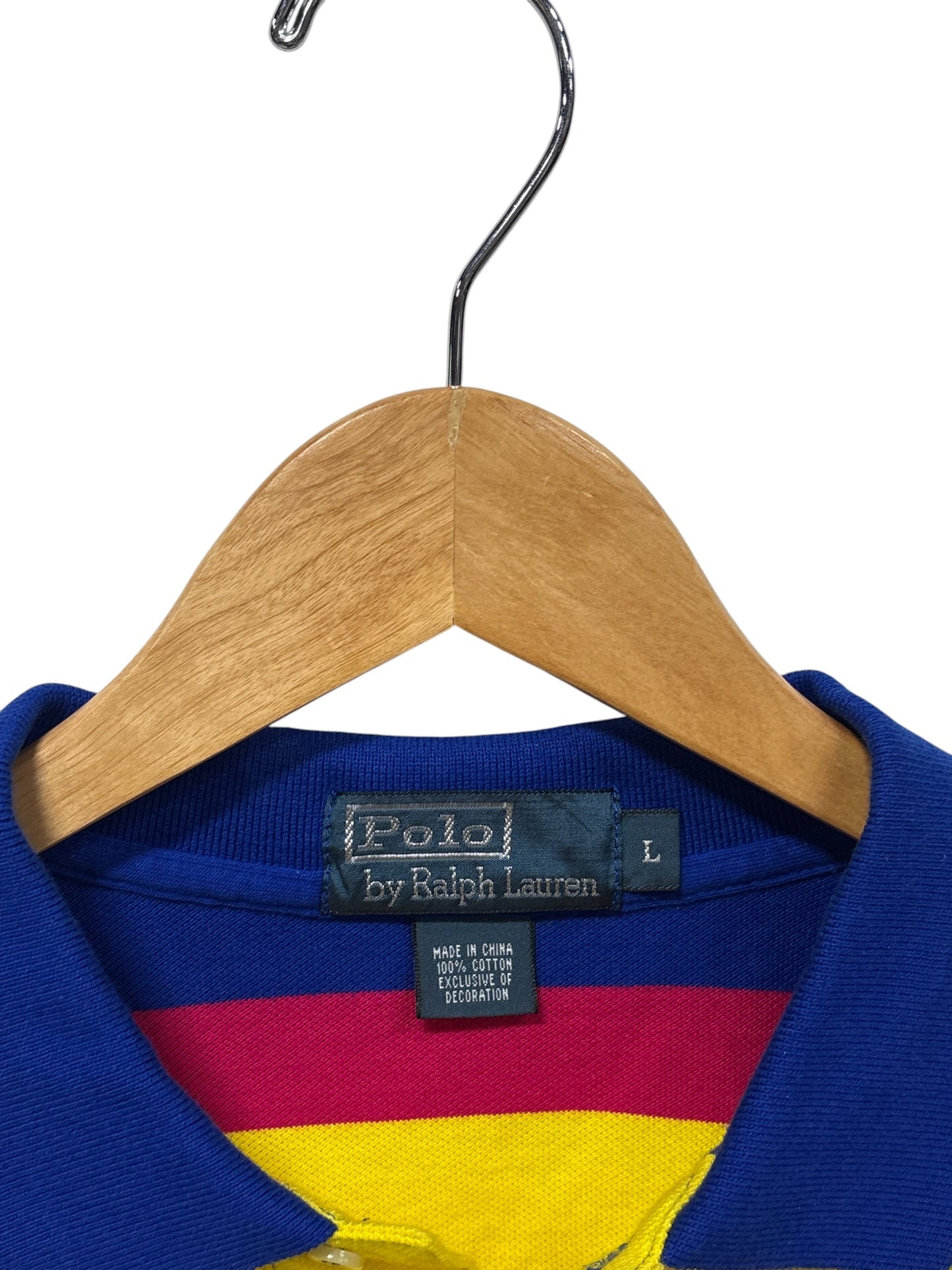 Polo Ralph Lauren Striped Polo Shirt Size Large