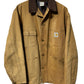 Vintage Carhartt Made in USA 6BLCT Brown Chore Coat Size 44T (XL Tall)