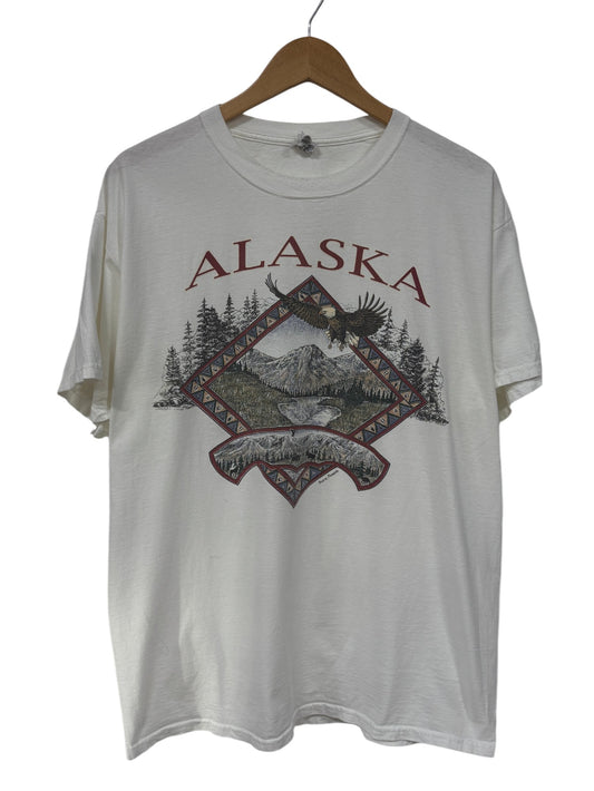 Vintage Alaska Nature Graphic Tee Size XL