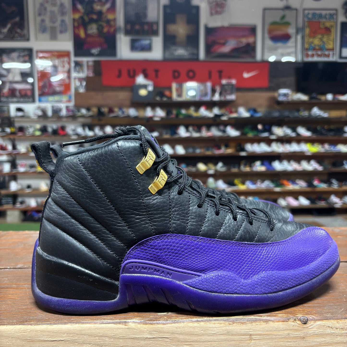 Jordan 12 'Field Purple' Size 10