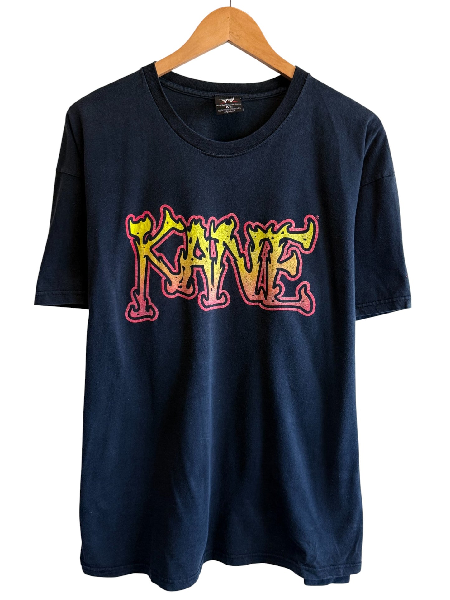 Vintage WWE Kane Wrestling Graphic Tee Size XL