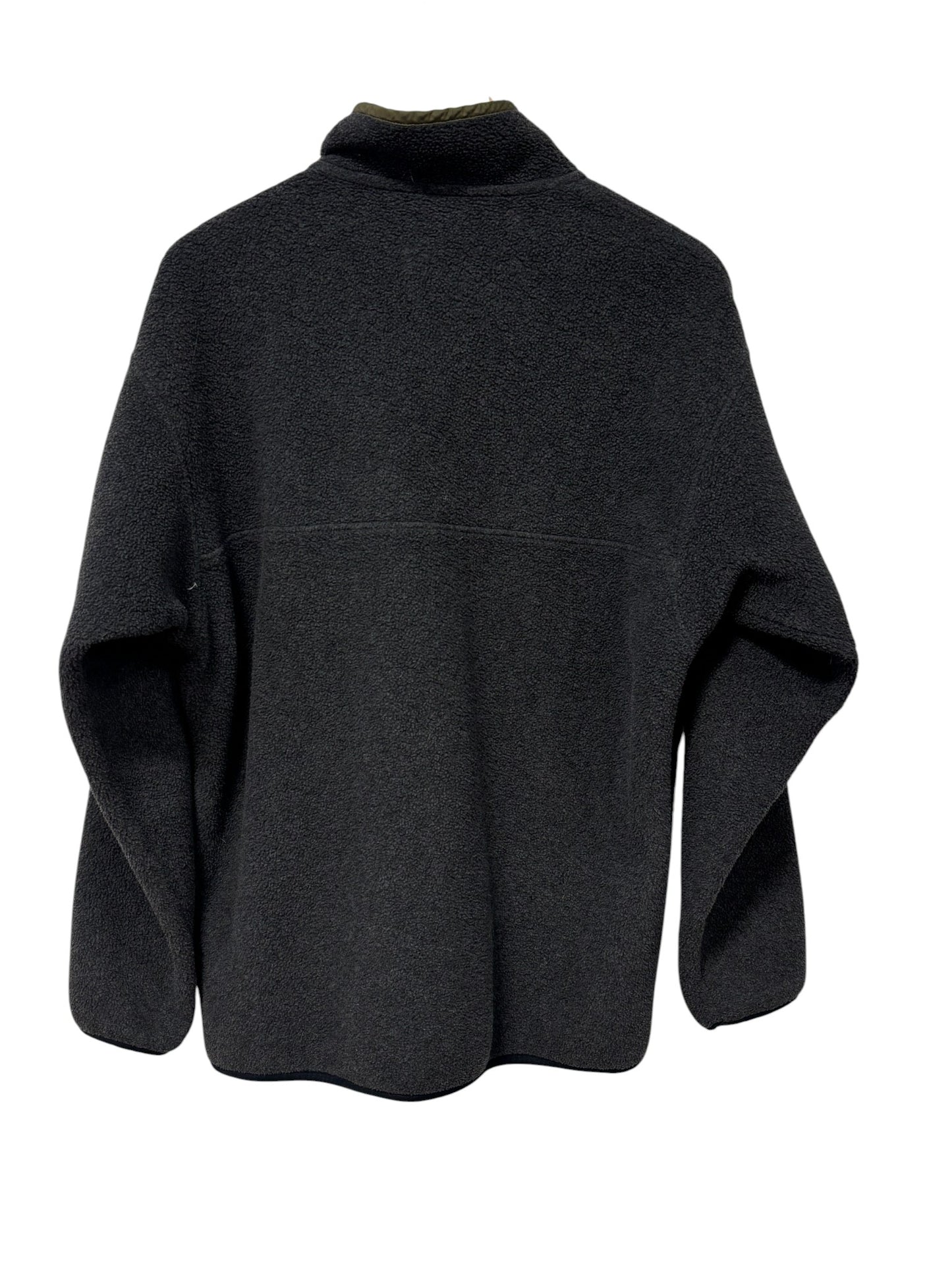 Vintage Patagonia Grey Synchilla Snap T Sweater Size XXL