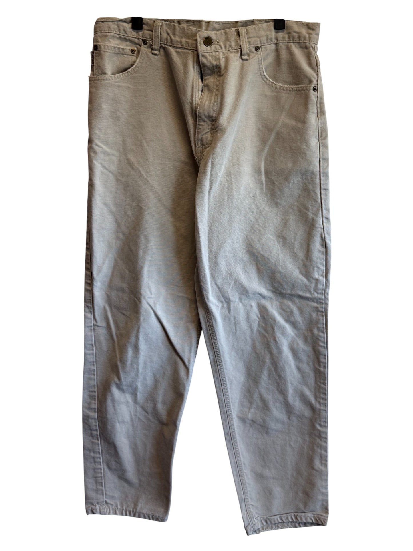 Carhartt Brown Carpenter Pants Size 33x30