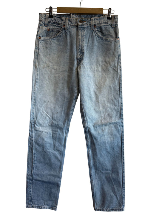 Vintage 90's Levi's 505 Regular Fit Straight Leg Denim Jeans Size 32x32