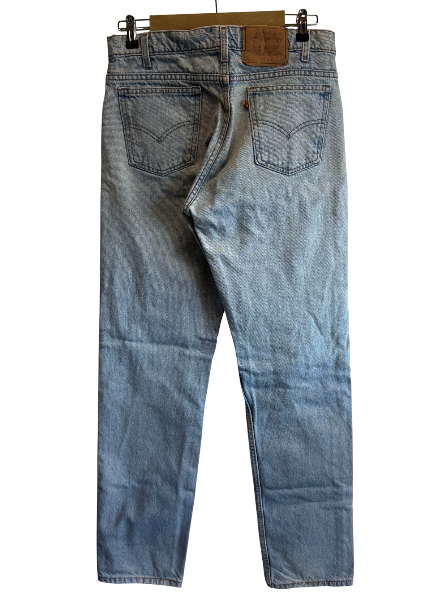 Vintage 90's Levi's 505 Regular Fit Straight Leg Denim Jeans Size 32x32