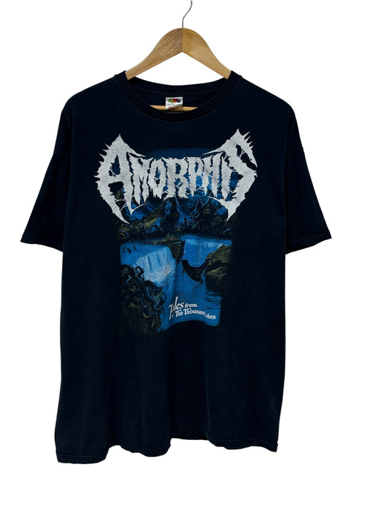 Vintage Amorphis Tales from The Thousand Lakes Graphic Tee Size XXL