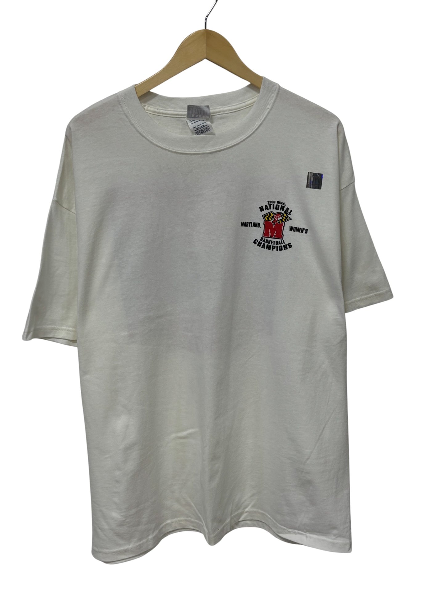 Vintage Y2K Maryland Terrapins Women's College Basketball Tee Size XXL