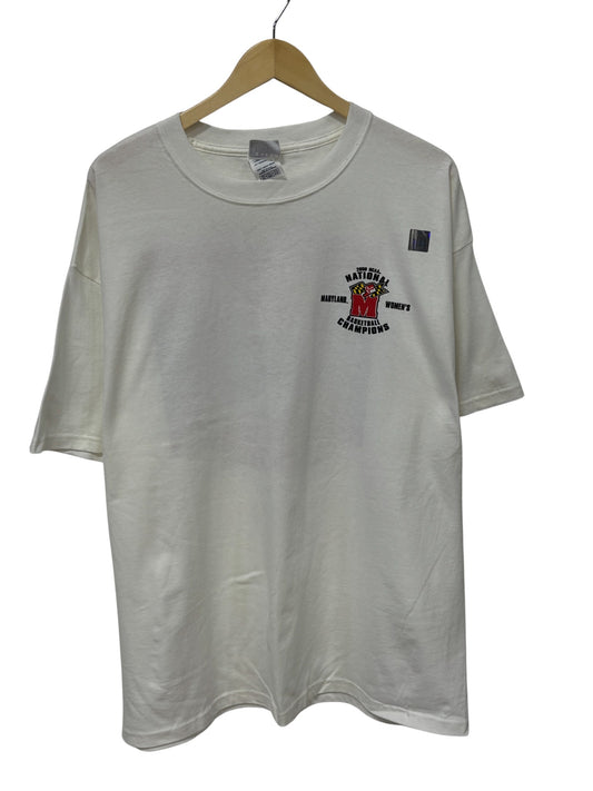 Vintage Y2K Maryland Terrapins Women's College Basketball Tee Size XXL