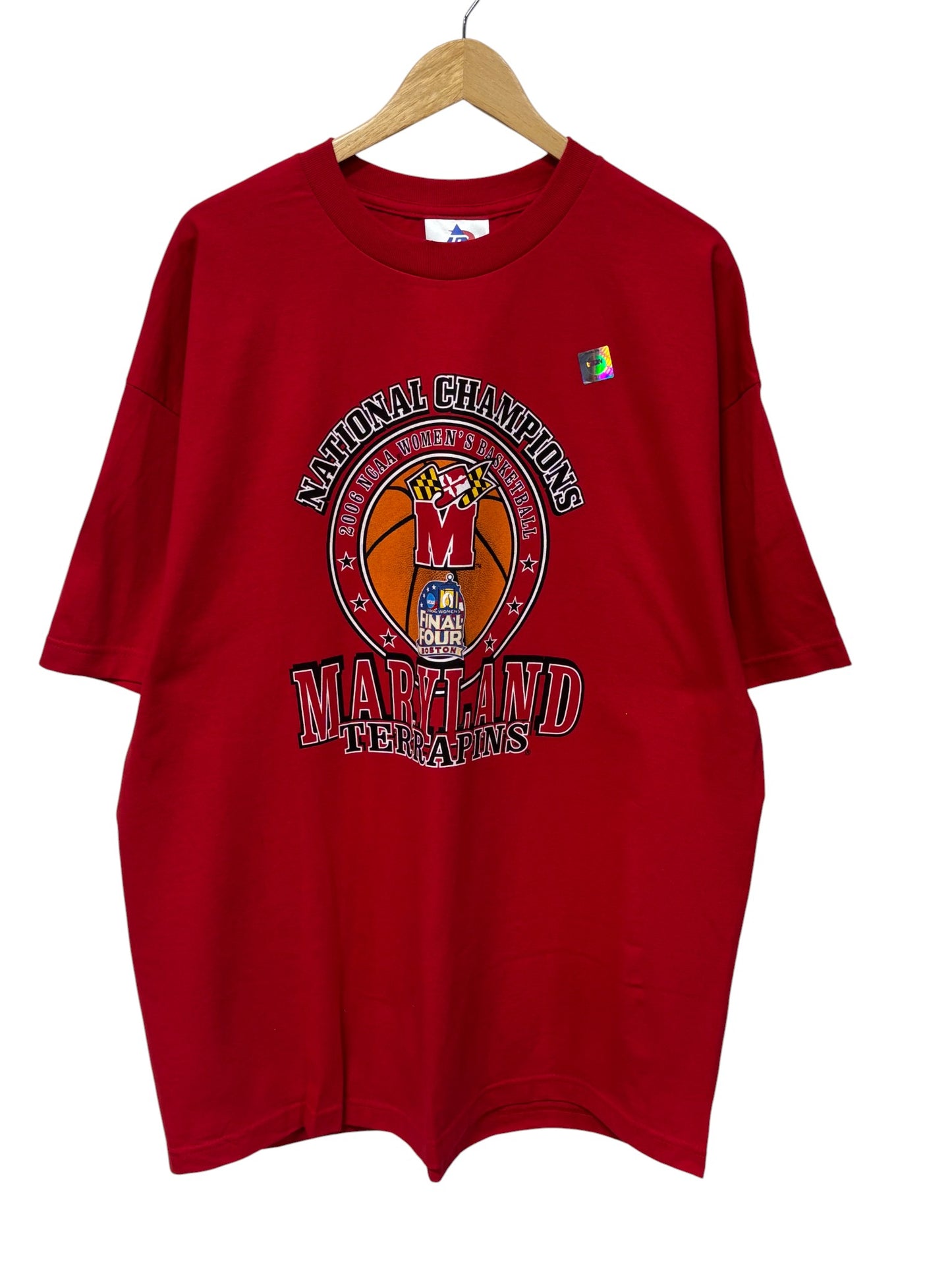 Vintage Y2K Maryland Terrapins Women's College Basketball Tee Size XXL