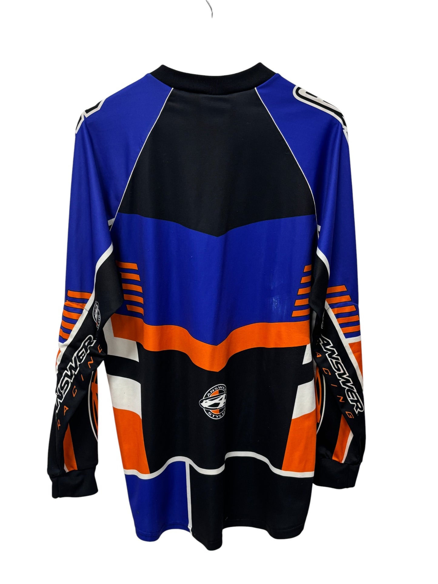 Vintage Answer Racing Motocross Long Sleeve Jersey Shirt Size XL