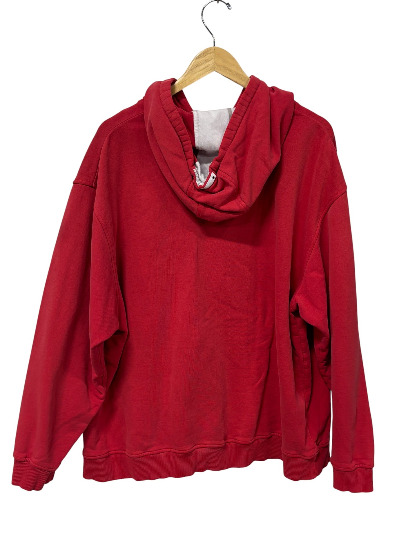 Vintage Nike Y2K Wisconsin Badgers Center Swoosh Hoodie Size XL