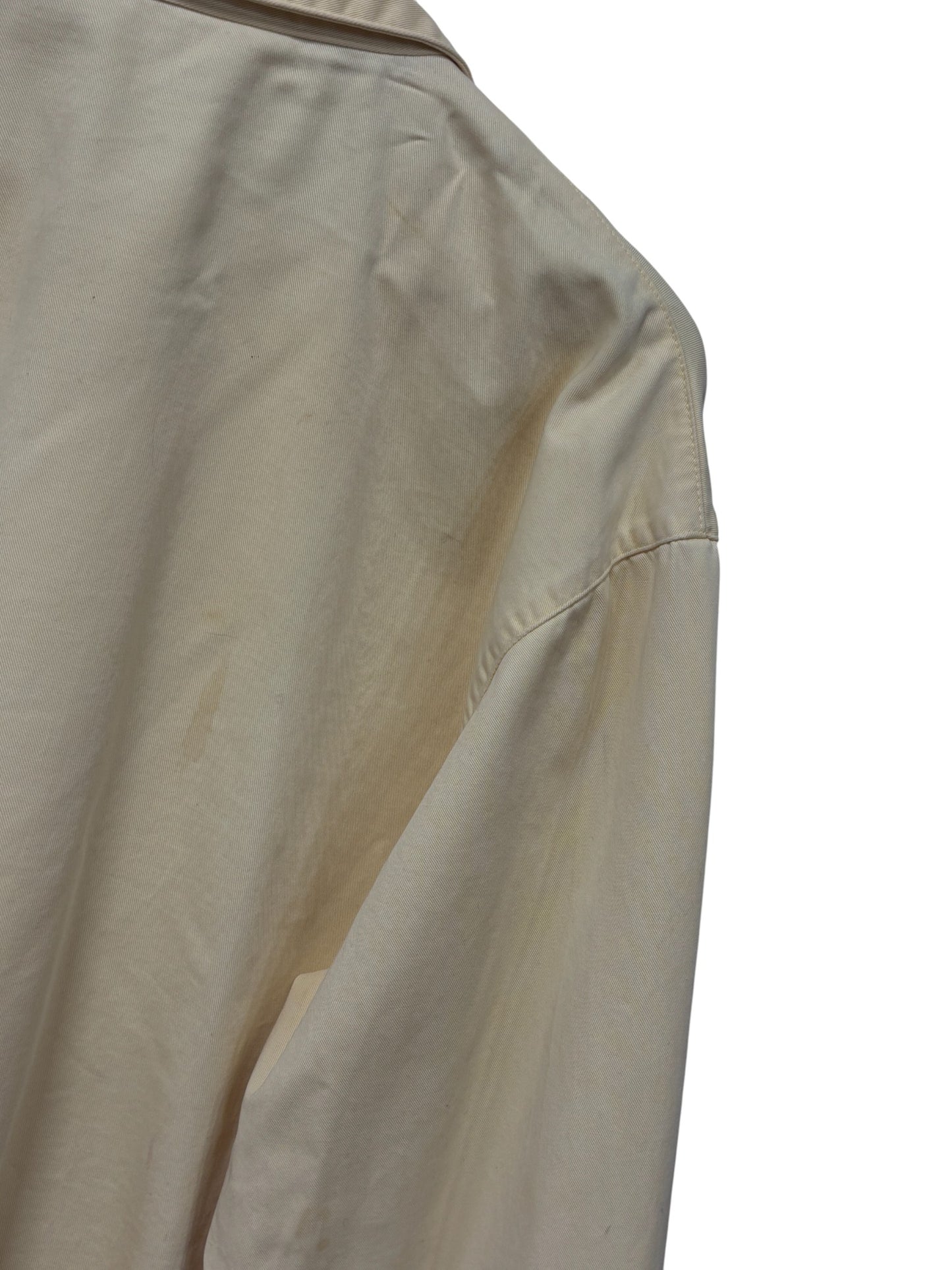 Vintage 90's Polo Ralph Lauren Yellow Harrington Style Jacket Size Large