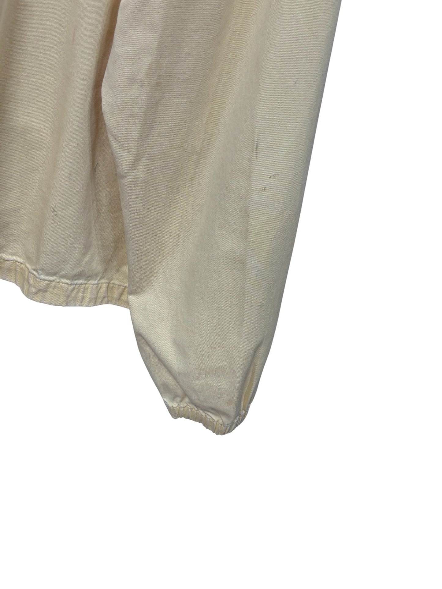 Vintage 90's Polo Ralph Lauren Yellow Harrington Style Jacket Size Large