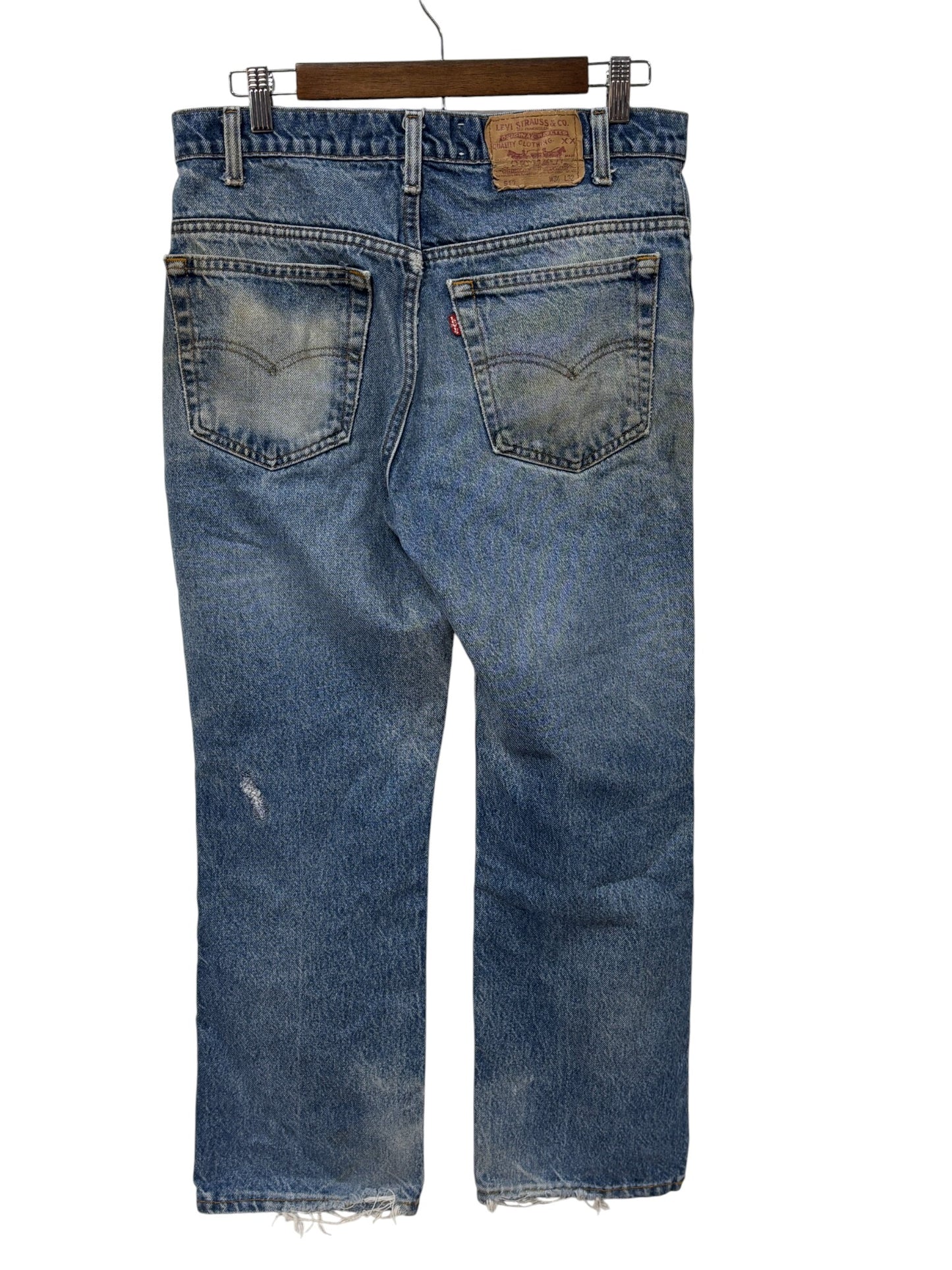 Vintage 90's Levi's 517 Straight Leg Denim Jeans Size 32x28