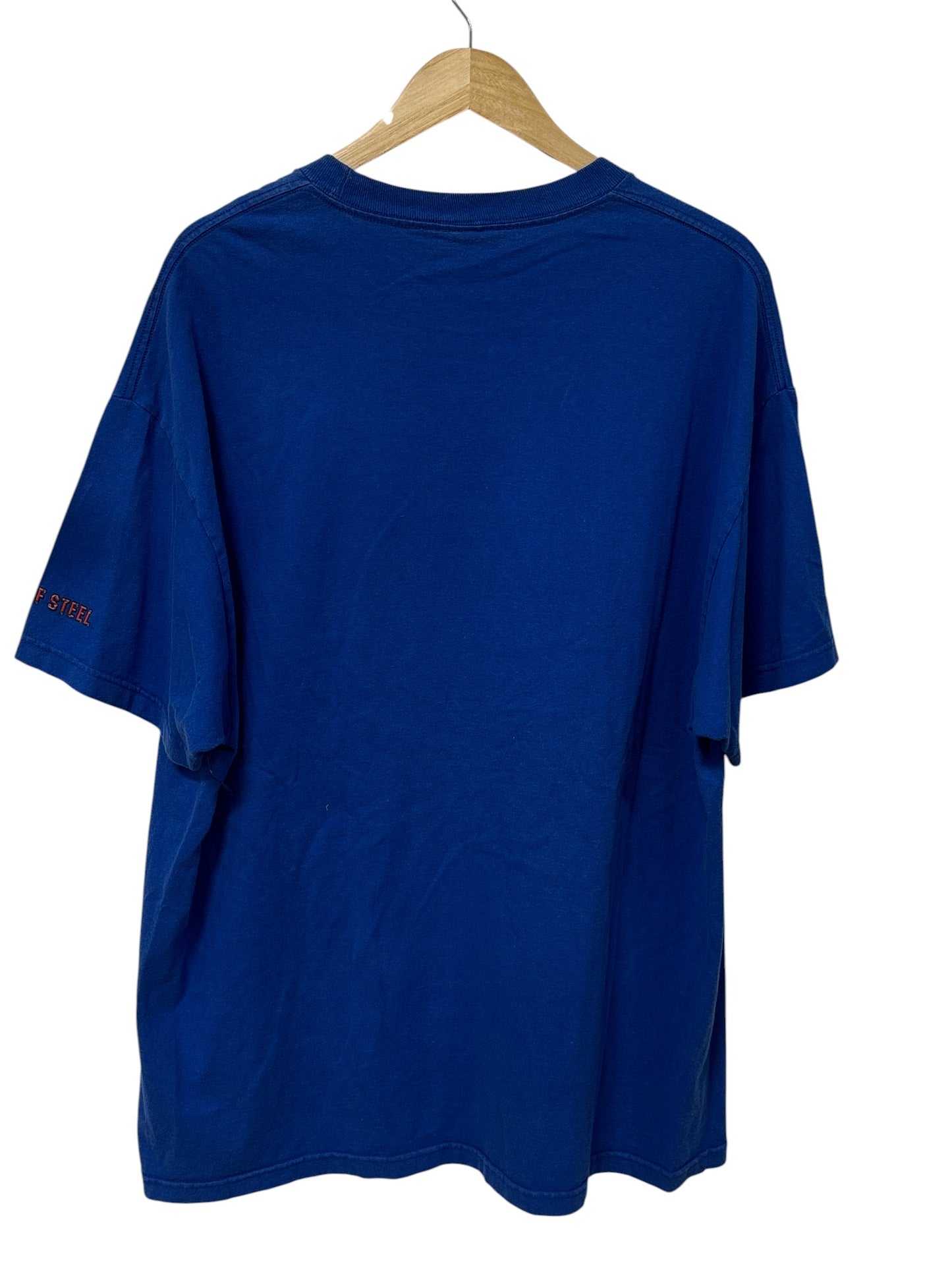 Vintage Y2K Superman S Logo Comic Book Graphic Tee Size XXL