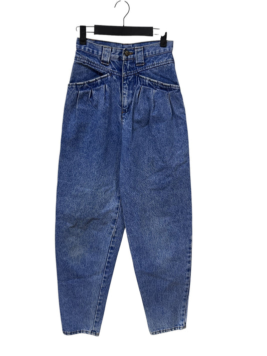 Vintage 90's Rio Women's High Waisted Denim Western Jeans Size 24x29