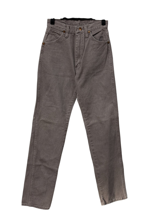 Wrangler Women's Brown Denim Western Jeans Size 25x32