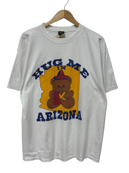 Vintage 90's Teddy Bear Hug Me in Arizona Graphic Tee Size XL