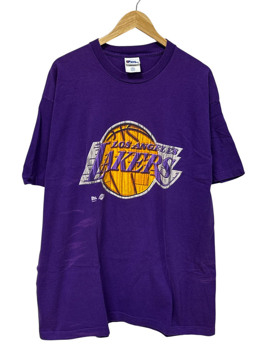 Vintage 90's Pro Player Los Angeles Lakers NBA Logo Graphic Tee Size XXL