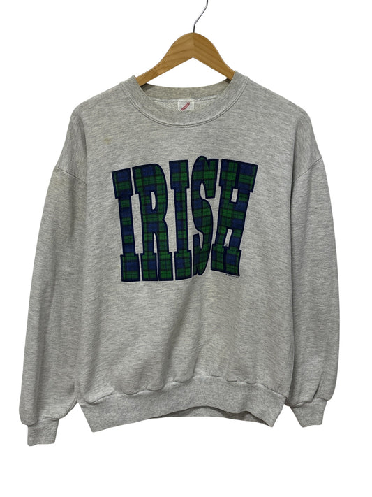 Vintage 90's Jerzees Irish Spell Out Sweater Size Large
