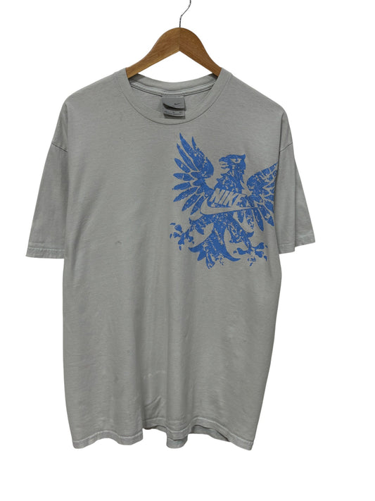 Vintage Y2K Nike Eagle Crest Swoosh Logo Graphic Tee Size XL