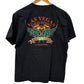 Vintage 90's Harley Davidson Las Vegas Dragon Biker Graphic Tee Size Large