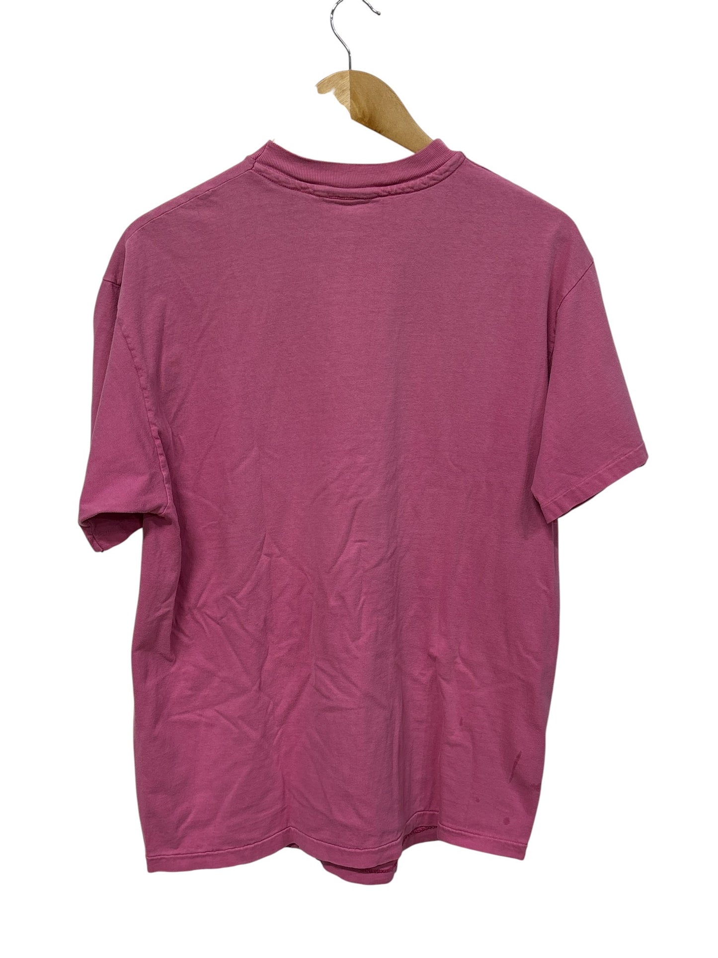 Vintage 90's Malibu Art Studio Pastel Pink Graphic Tee Size Large