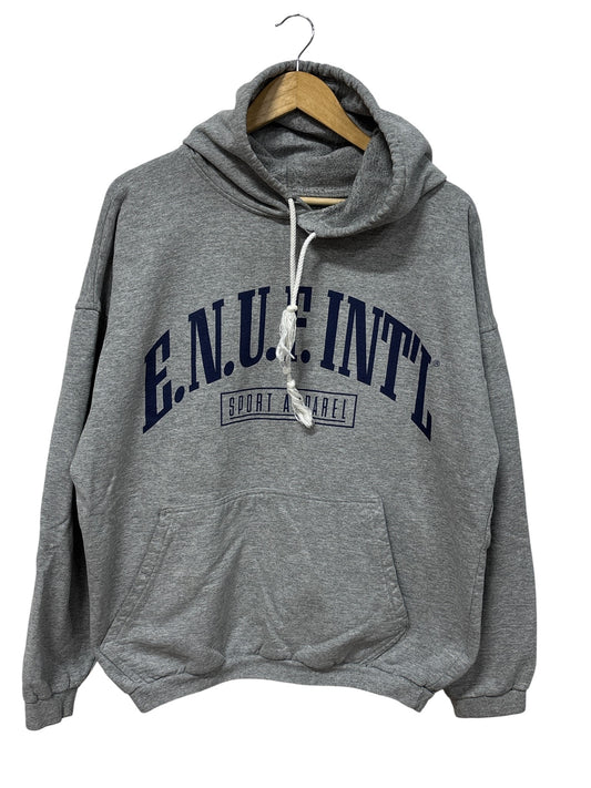 Vintage 90's ENUF International Grey Hoodie Size XL