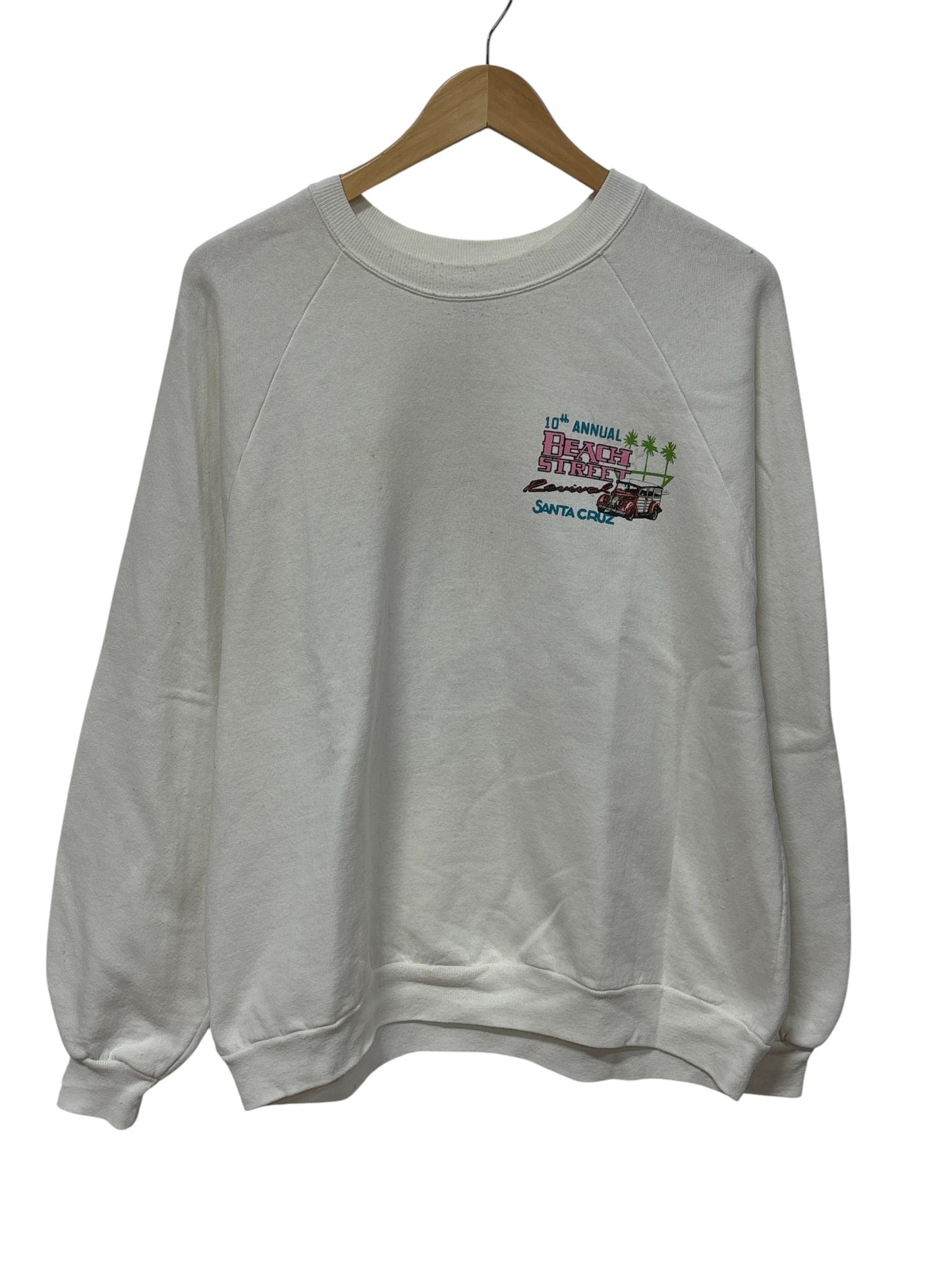 Vintage 1987 Santa Cruz Beach Street Revival Sweater Size XXL