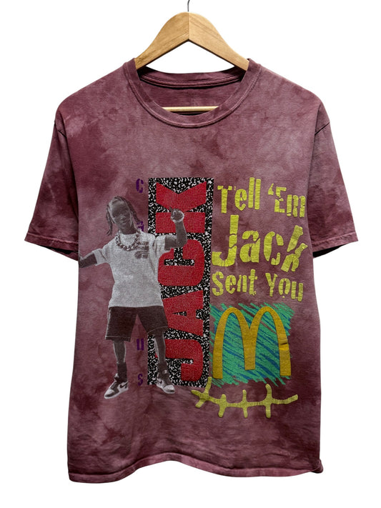 Travis Scott x McDonalds Jack Sent You Graphic Tee Size Medium