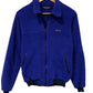 Vintage 80's Patagonia Made in USA Blue Fleece Zip Up Jacket Size Medium
